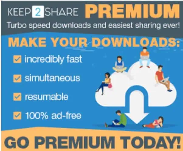 Keep2Shareプレミアム